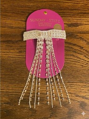 Glass Stones Hair Clip